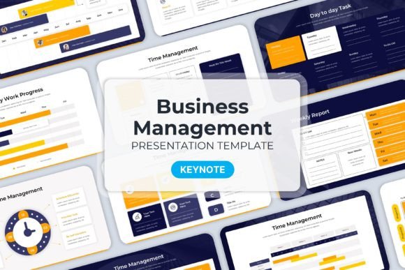 Business Management - Keynote Templates: Professional Design for Your Next Pitch