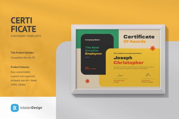 Clean, Modern Certificates: Your Guide to Vol 035 PSD Templates
