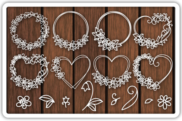 Crafting Elegant Brand Identities with Floral Wreath Templates