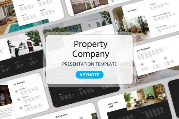 Elevate Your Pitch: Property Company Keynote Templates