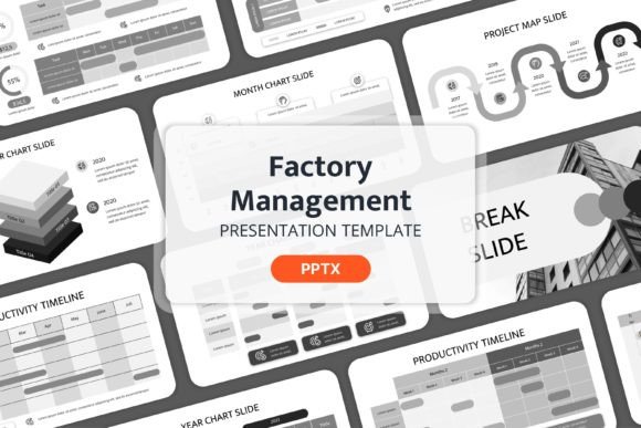 Elevate Your Pitch with Factory Management PPT Templates