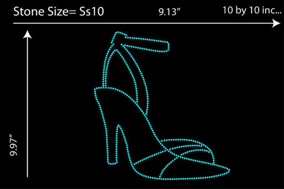 Heels Rhinestone Design: Adding Sparkle to Your Creative Projects