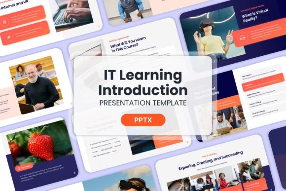 IT Learning Introduction - PPT Templates: Your Next Presentation Asset