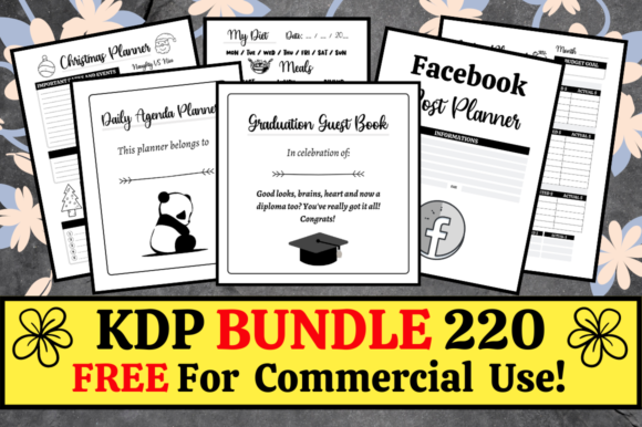Launch Your KDP Business Fast With 220 Ready-to-Use Templates