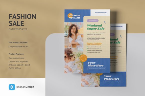 Master Modern Fashion Marketing with Fashion Flyer Set PSD Templates Vol 11