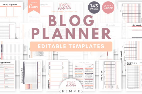 Master Your Content Strategy with the FEMME Blog Planner