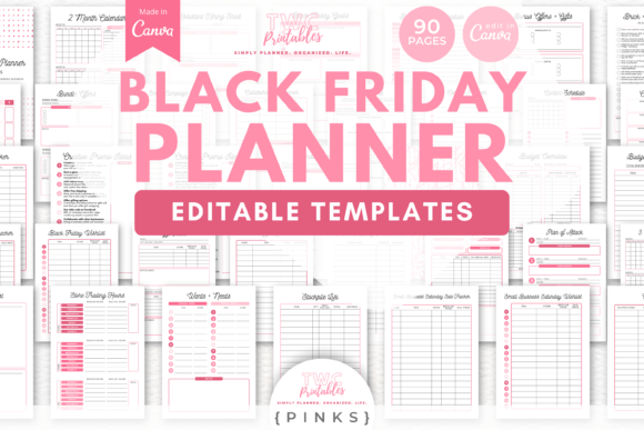 Master Your Sales with Black Friday Planner Canva Templates