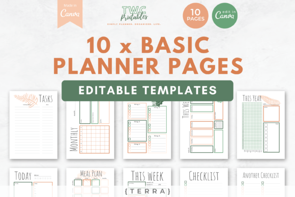 Master Your Schedule with Canva Planner Templates