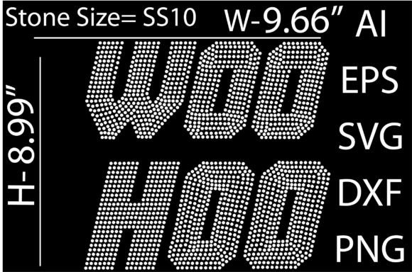 Printable (Woo Hoo) Rhinestone Templates: Add Sparkle to Your Designs