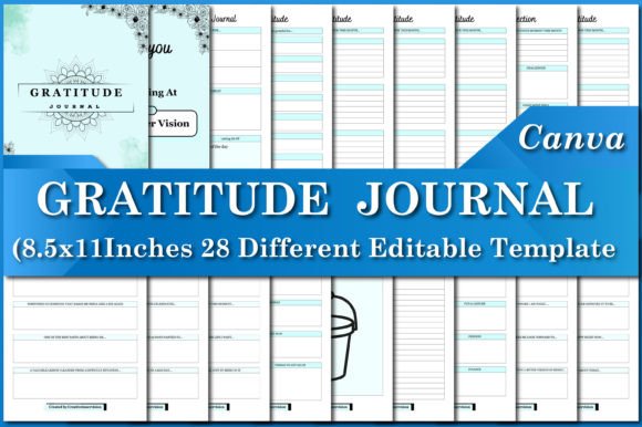 Streamline Your Creative Process with Gratitude Journal Canva Templates