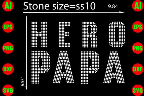 Unleashing Creativity with Hero Papa Rhinestone Templates Design