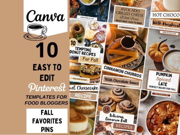 Warm Up Your Feed: Pinterest Templates for Canva Fall